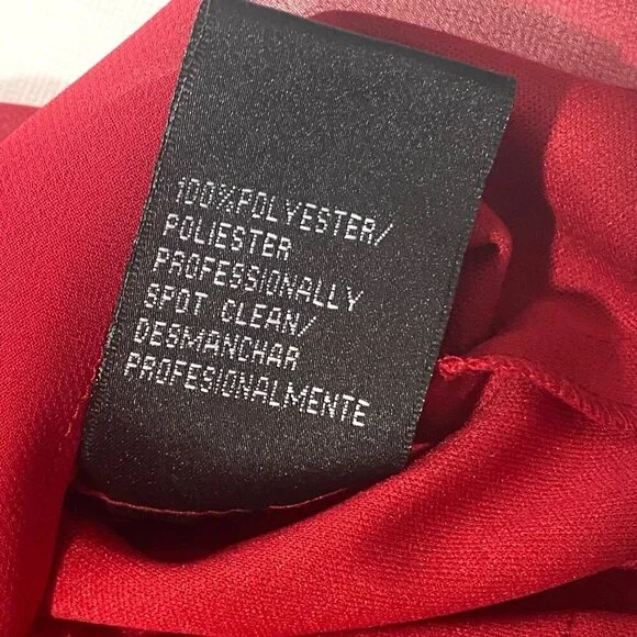 Y2K cocktail dress ruffled sleeveless tank jeweled sleeveless red party dress 10 - Picture 9 of 12